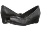 Clarks Vendra Daisy (black Leather) Women's Shoes