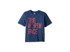 The North Face Kids Short Sleeve Graphic Tee (little Kids/big Kids) (shady Blue/tnf Red) Boy's Clothing