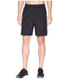 Under Armour Woven Graphic Shorts (black/neon Coral) Men's Shorts