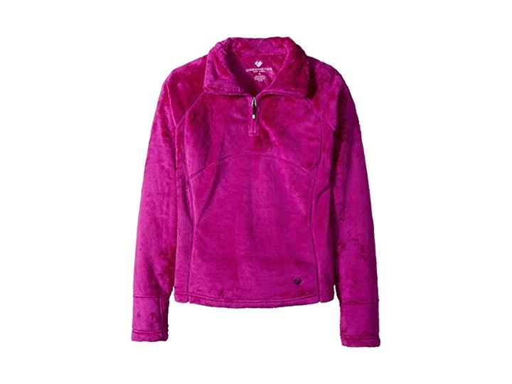 Obermeyer Kids Furry Fleece Top (big Kids) (violet Vibe) Girl's Sweatshirt