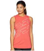 New Balance Athletics Tank Top (pomelo) Women's Sleeveless