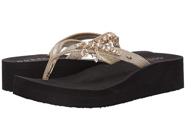 Guess Knowing (gold) Women's Sandals