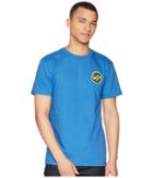 Quiksilver Tropical Fade T-shirt (bright Cobalt) Men's T Shirt