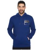 Puma Rebel Gold Hoodie Fleece (blue Depths) Men's Sweatshirt