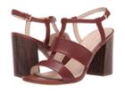 Cole Haan Cherie Grand Block Sandal (cherry Mahogany) Women's Shoes