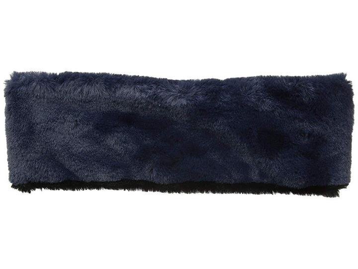 Calvin Klein Two-tone Faux Fur Headband (night/black) Headband