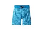 Volcom Kids Mag Vibes Elastic Boardshorts (little Kids/big Kids) (bright Turquoise) Boy's Swimwear