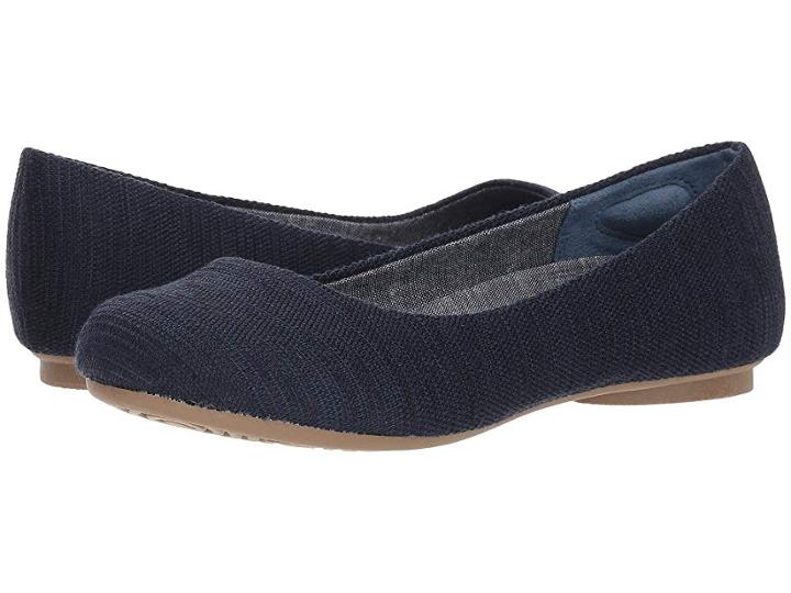 Dr. Scholl's Friendly 2 (navy Switchback Knit) Women's Shoes