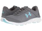 Under Armour Ua Micro G Assert 7 (graphite/steel/venetian Blue) Women's Shoes