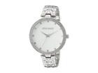 Steve Madden Round Case Ladies Alloy Band Watch Smw179 (silver) Watches