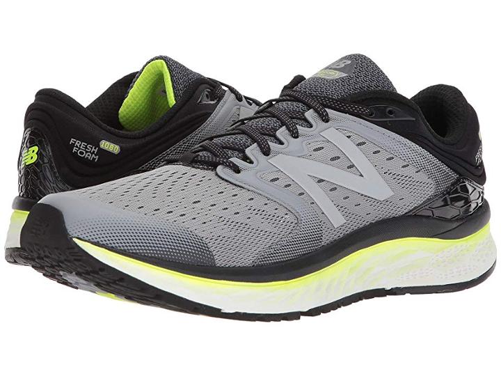 New Balance Fresh Foam 1080v8 (steel/black/hi-lite) Men's Running Shoes