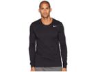Nike Dry Training Long Sleeve T-shirt (black/anthracite/heather) Men's T Shirt