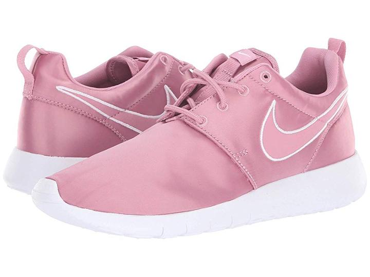 Nike Kids Roshe Run (little Kid/big Kid) (elemental Pink/elemental Pink/white) Girls Shoes