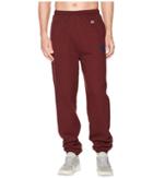 Champion College West Virginia Mountaineers Eco Powerblend Banded Pants (maroon) Men's Casual Pants