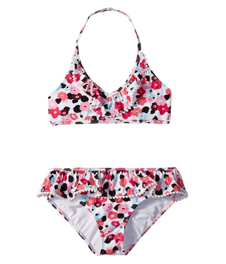 Kate Spade New York Kids Blooming Floral Two-piece (big Kids) (blooming Floral) Girl's Active Sets