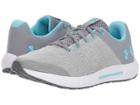 Under Armour Kids Ua Ggs Pursuit (big Kid) (steel/elemental/venetian Blue) Girls Shoes