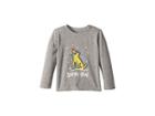 Life Is Good Kids Shine On Rocket Crusher T-shirt Long Sleeve (toddler) (heather Gray) Kid's T Shirt