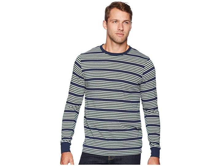 Nike Sb Sb Dry Long Sleeve Top Stripe (obsidian/obsidian) Men's Clothing