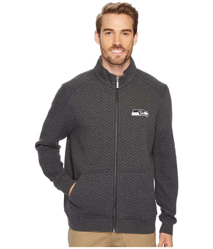 Tommy Bahama Seattle Seahawks Quintessential Full Zip (seahawks) Men's Clothing