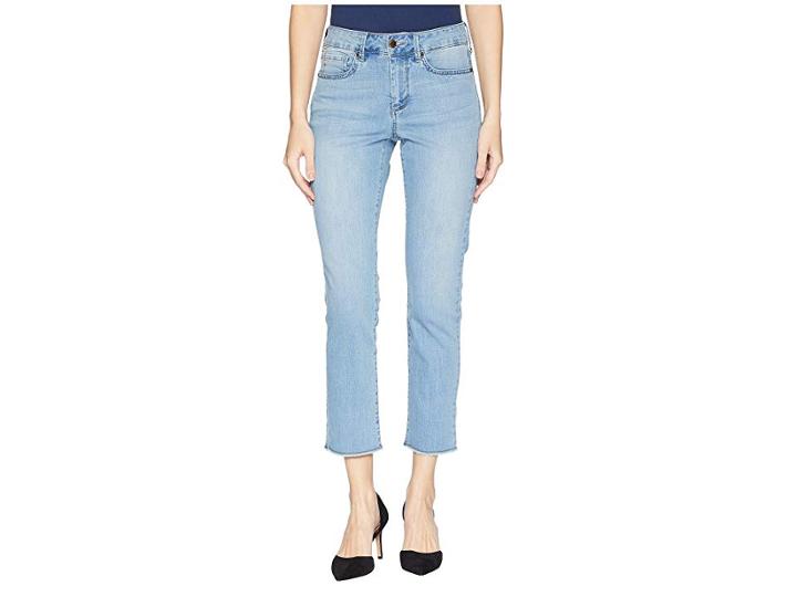 Nydj Sheri Slim Ankle W/ Fray Hem In Pampelonne (pampelonne) Women's Jeans