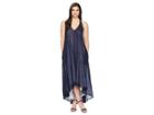 Kenneth Cole New York Racerback Twist Strap Dress (indigo) Women's Dress