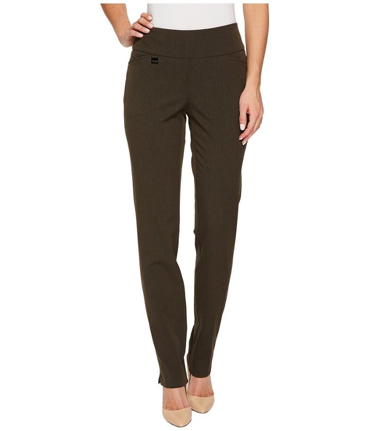 Lisette L Montreal Gaby Stretch Slim Pants (loden Green) Women's Casual Pants