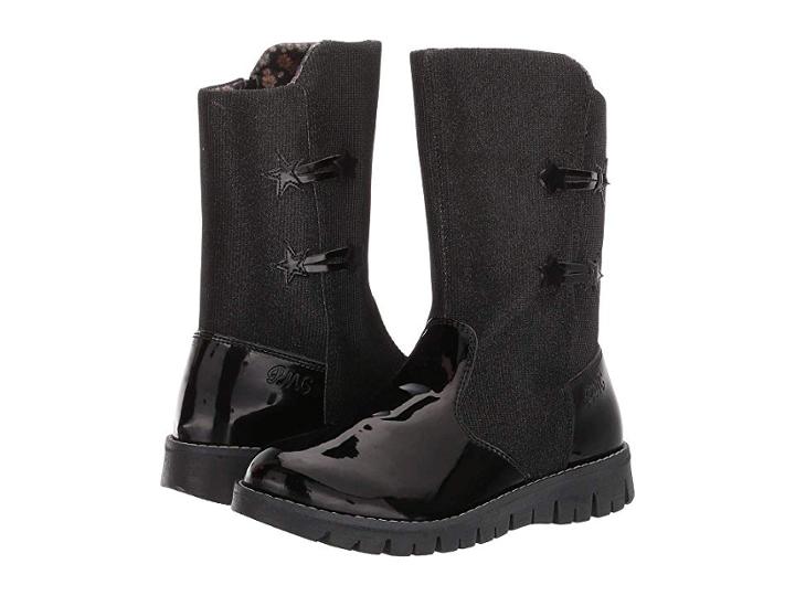 Primigi Kids Pro 23855 (little Kid) (black/black) Girl's Shoes