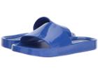 Mini Melissa Mel Beach Slide (little Kid/big Kid) (blue) Girls Shoes