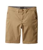 Quiksilver Kids Everyday Union Stretch Walkshorts (big Kids) (elmwood) Boy's Shorts