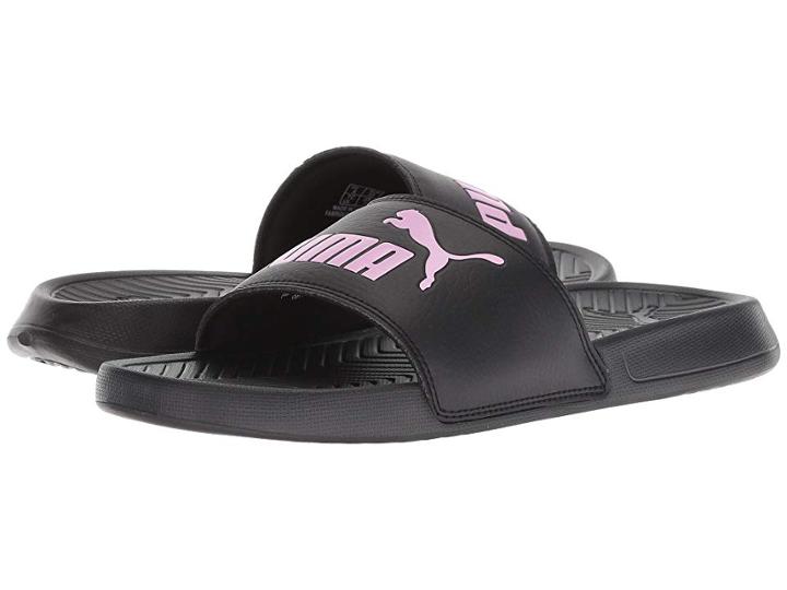 Puma Kids Popcat (big Kid) (puma Black/orchid) Girls Shoes