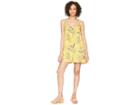 Roxy Mitten Shadow (buff Yellow Stormy Flowers) Women's Dress