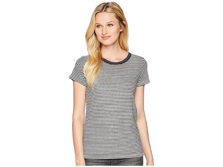 Alternative Ideal Tee (eco Black Classic Stripe) Women's T Shirt