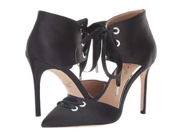 Jewel Badgley Mischka Laluna (black Satin) Women's Shoes