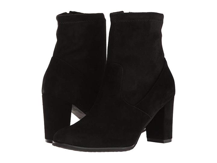 Blondo Kelly Waterproof Bootie (black Suede) Women's  Shoes