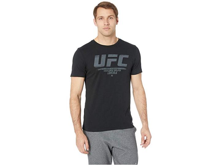 Reebok Ufc Fg Logo Tee (black 1) Men's T Shirt