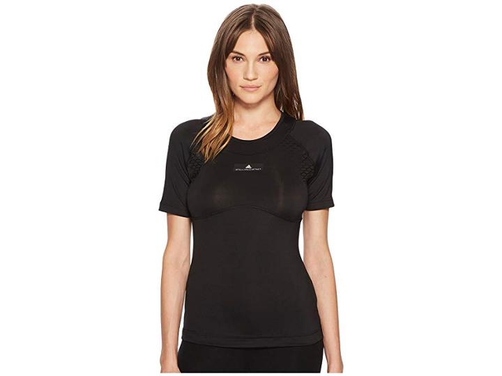 Adidas By Stella Mccartney Training Tee Cw0226 (black) Women's T Shirt