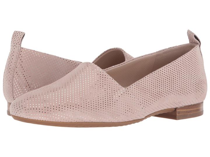 Paul Green Shelby Flat (rose Silver Dots) Women's Shoes