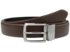 Steve Madden 35mm Casual Feather Edge Reversible Belt (brown/black) Men's Belts