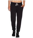 Under Armour Favorite Fleece Pants (black/carbon Heather/charcoal) Women's Casual Pants