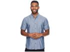 O'neill Williard Short Sleeve Wovens (navy) Men's Short Sleeve Button Up