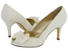 Nina Forbes (ivory Luster Satin) Women's Bridal Shoes