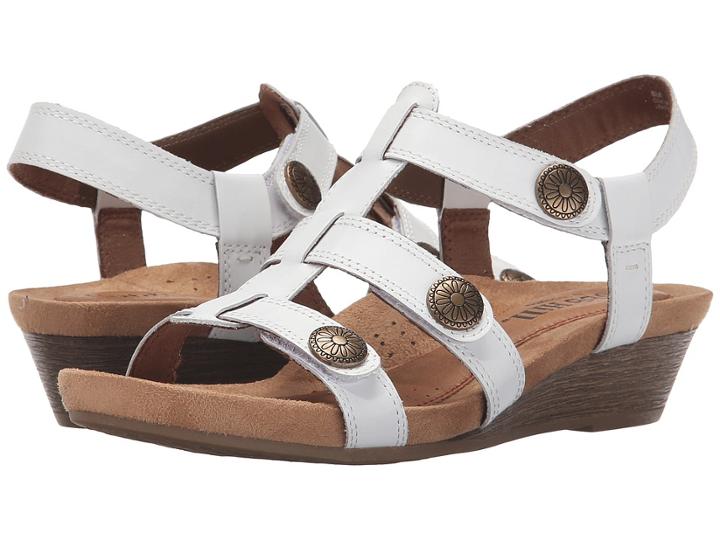 Rockport Cobb Hill Collection Cobb Hill Harper (white) Women's Wedge Shoes