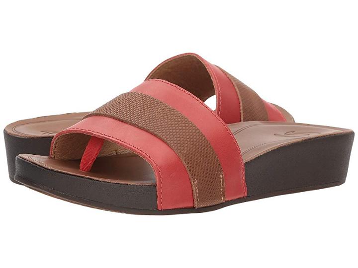 Olukai Ola Huna (paprika/tan) Women's Sandals