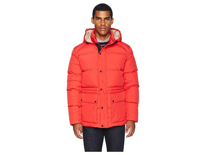 Belstaff Tallow Lightweight Ripstop Jacket (lava Red) Men's Coat