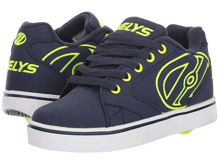 Heelys Vopel (little Kid/big Kid/adult) (navy/bright Yellow) Boys Shoes