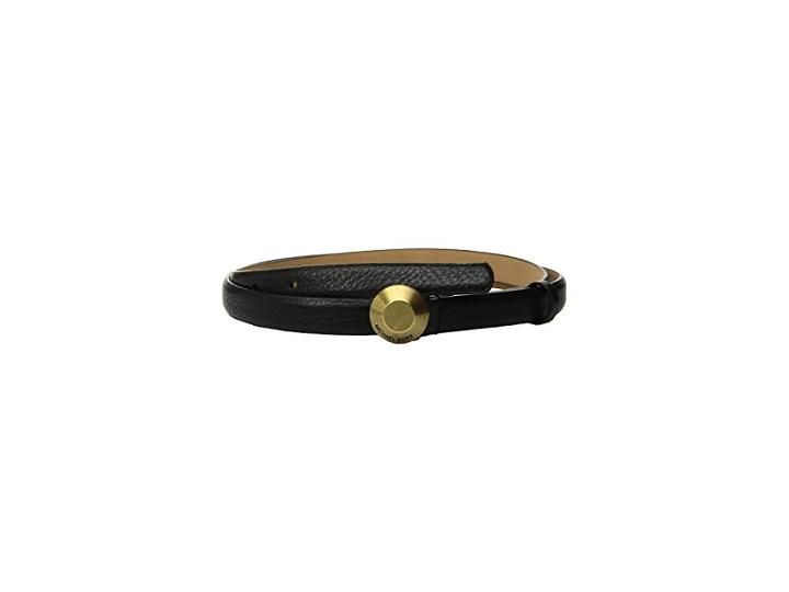 Michael Michael Kors 19mm Astor Buckle Belt (black) Women's Belts