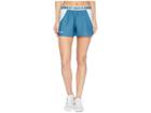 Under Armour New Play Up Shorts (static Blue/halogen Blue/halogen Blue) Women's Shorts