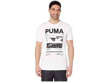 Puma Graphic Epoch Photo Tee (puma White) Men's T Shirt