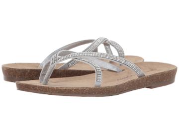 Chinese Laundry Nalla (silver Micro Suede) Women's Sandals