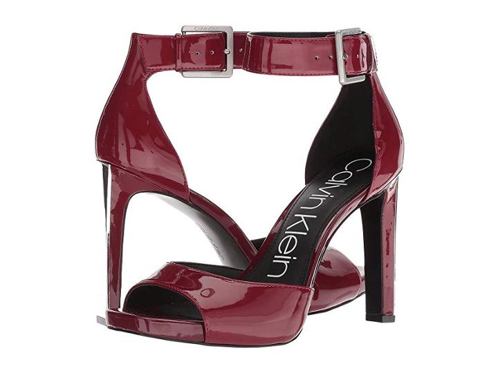Calvin Klein Marinda (red Rock Patent) Women's Shoes
